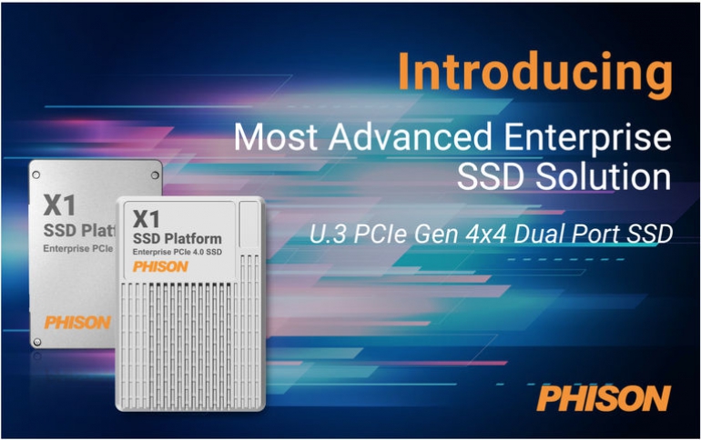 Phison Debuts the X1 to Provide the Industry’s Most Advanced Enterprise SSD Solution