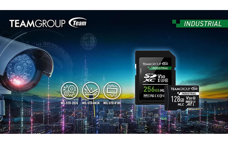 TEAMGROUP Launches Highly Efficient & Durable Industrial Memory Card for Surveillance Systems & Smart City Development