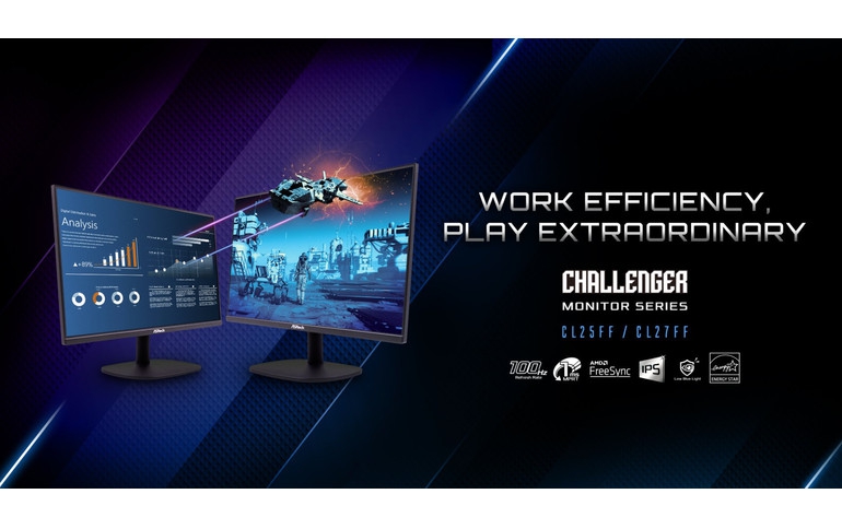 ASRock Launches Challenger Series Gaming Monitor - Featuring 100Hz Refresh Rate