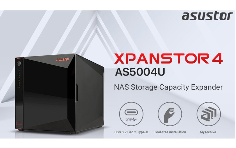 Asustore releases The Xpanstor 4 – 4 Bays 4 More Storage