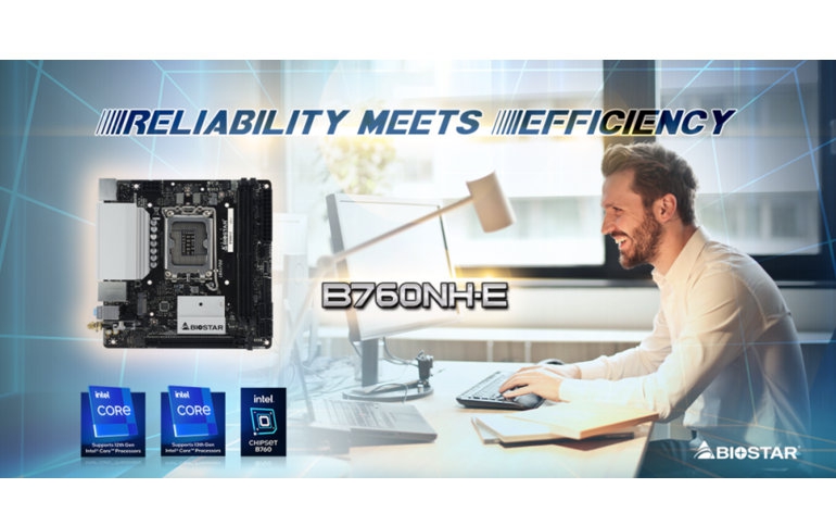 BIOSTAR INTRODUCES THE LATEST B760NH-E MOTHERBOARD