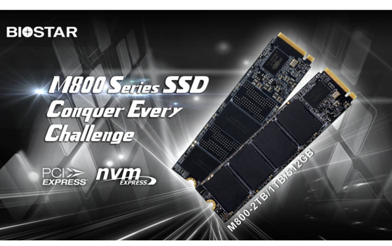 BIOSTAR INTRODUCES THE M800 SERIES SSD