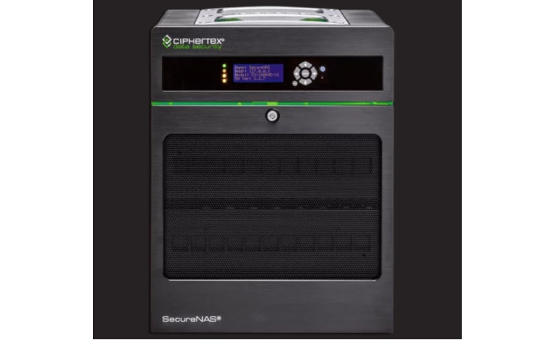 Ciphertex Unveils SecureNAS CX-160KSSD-X with Up To 490 TB