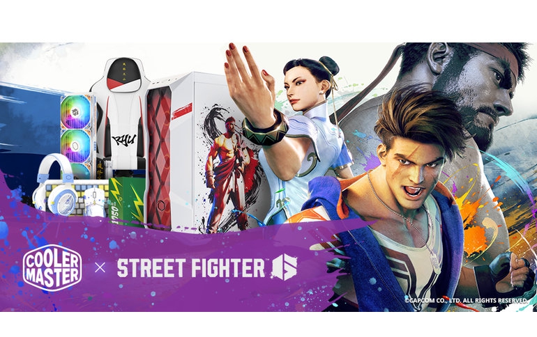 Cooler Master Reveals Street Fighter 6-Inspired Gaming Hardware collaboration with CAPCOM