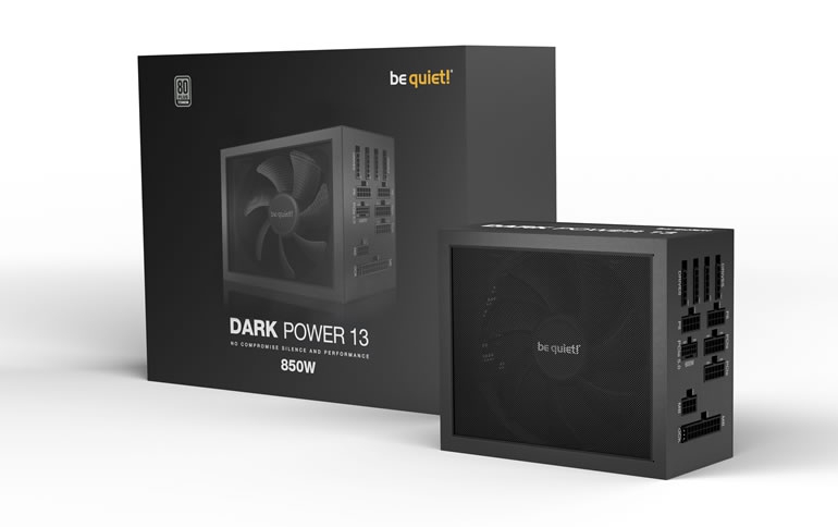 be quiet! Dark Power 13: No compromise ATX 3.0 power supply with 80 PLUS® Titanium certification