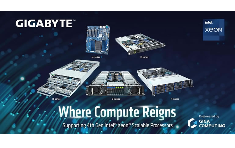 Giga Computing Announces Its GIGABYTE Server Portfolio for the 4th Gen Intel Xeon Scalable Processor