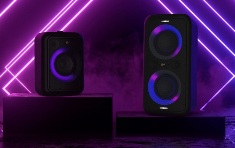 KLIPSCH UNVEILS ITS FIRST WIRELESS PARTY SPEAKERS FOR POWERFUL SOUND AND LIGHT SHOWS ON-THE-GO