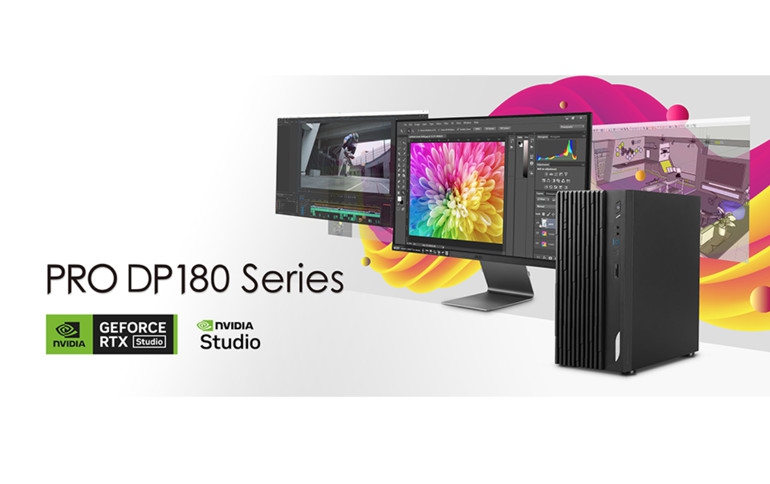 MSI PRO DP180 Desktop PC with NVIDIA RTX Studio Validated for Exceptional Creative Performance