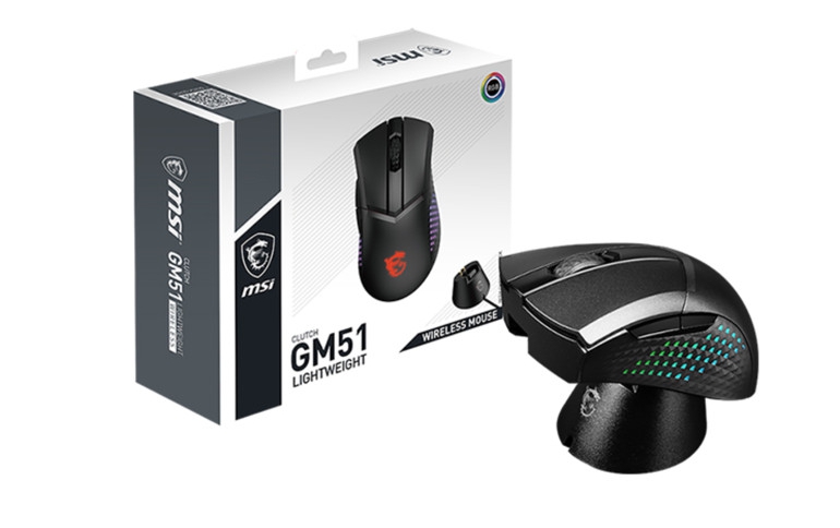 MSI flagship CLUTCH GM51 LIGHTWEIGHT Series gaming mice