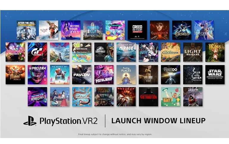 PlayStation VR2: 13 new titles and launch lineup revealed – PlayStation.Blog