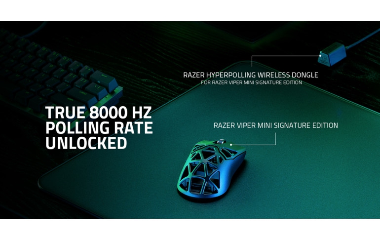 Razer Shatters Performance Barriers with World’s First True 8000 Hz Wireless Polling Rate