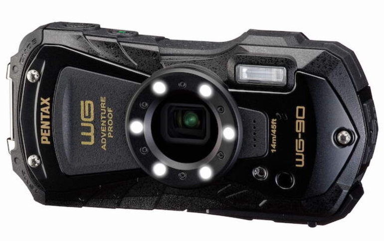 Ricoh announces PENTAX WG-90 waterproof digital compact camera