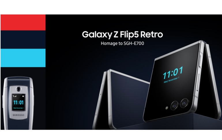 Samsung announces new Galaxy Z Flip 5 Retro edition