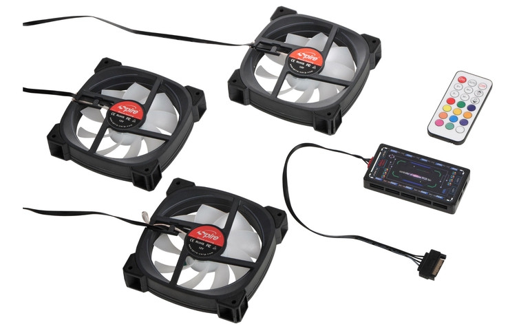 Spire Unveils Cutting-Edge ARGB Cooling Fan Set: A 25-Year Legacy of Excellence in PC Cooling