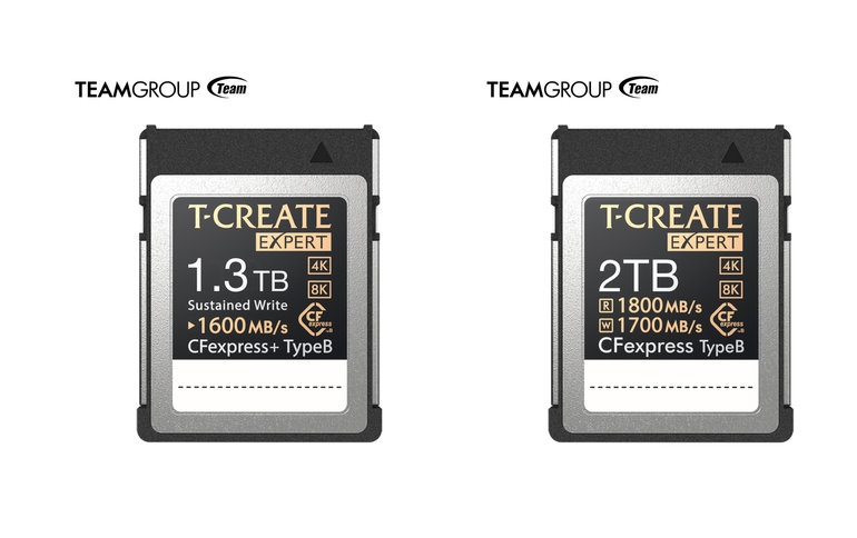 TEAMGROUP Launches CFexpress Plus and CFexpress Type B Memory Cards