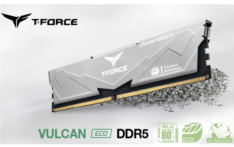 TEAMGROUP Launches Industry's First Eco-Friendly T-FORCE VULCAN ECO DDR5 Desktop