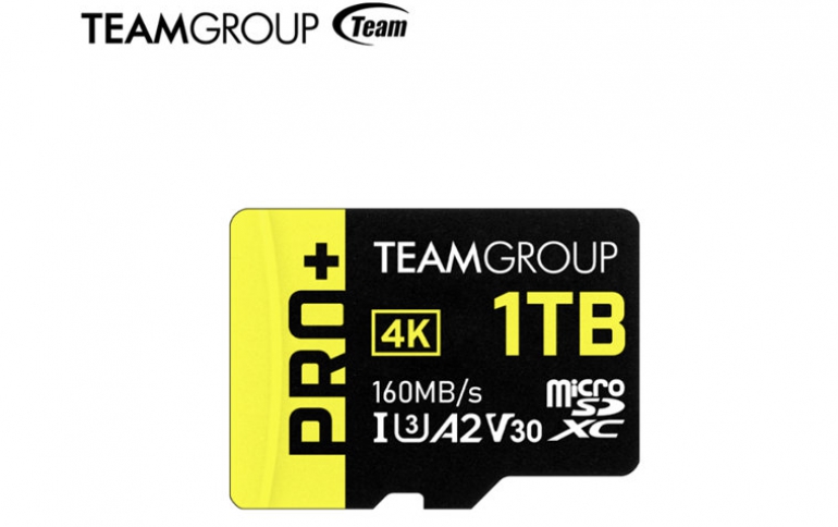 TEAMGROUP Releases PRO+ MicroSDXC UHS-I U3 A2 V30 Memory Card