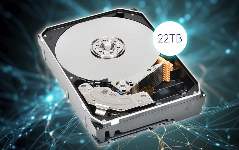 Toshiba Announces 22TB MG10F Series Hard Disk Drives