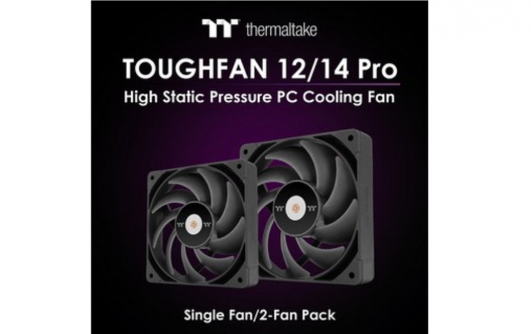 Thermaltake Introduces the New TOUGHFAN 12/14 Pro PC Cooling Fan