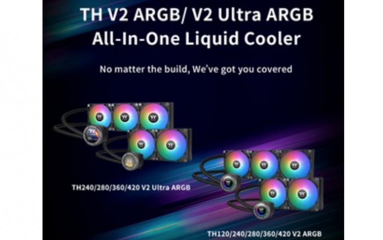 Thermaltake Releases the Upgraded TH V2 ARGB Sync AIO Liquid Cooler Series
