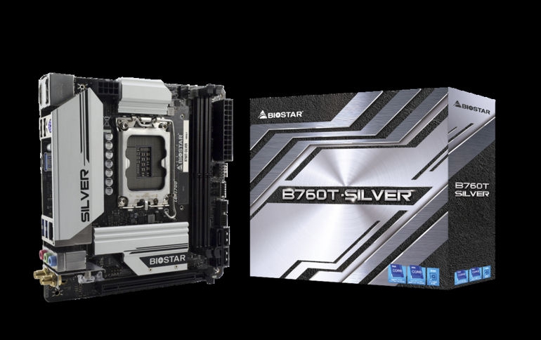BIOSTAR ANNOUNCES THE LATEST B760T-SILVER MOTHERBOARD