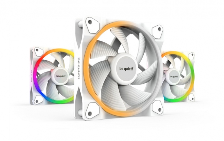 be quiet! Light Wings White: New color option for award-winning ARGB fans