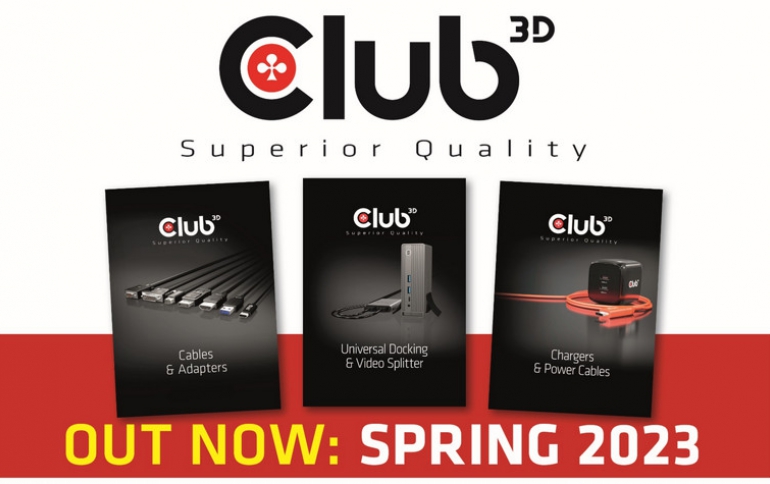 Club3D released brand new spring brochures