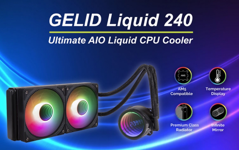 GELID announces new 120/240 Liquid AIO Coolers for Intel/AMD platforms