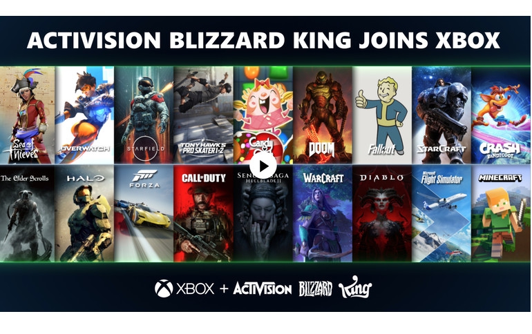 Activision Blizzard King to Team Xbox