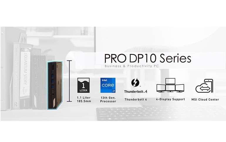 MSI introduces PRO DP10 13M miniPC