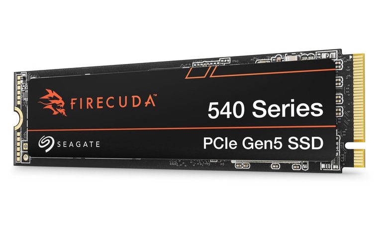 Seagate FireCuda 540 PCIe Gen5 NVMe SSD