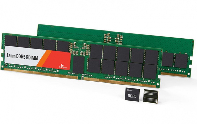 SK hynix Obtains Industry’s First Validation for 1anm DDR5 DRAM on the 4th Gen Intel Xeon Scalable Processor