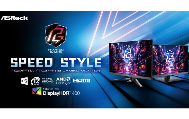 ASRock Unveils Second Wave of 180Hz Gaming Monitor Series
