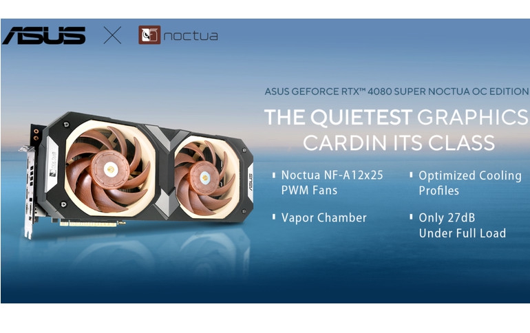 ASUS Unveils GeForce RTX 4080 SUPER Noctua OC Edition Graphics Card