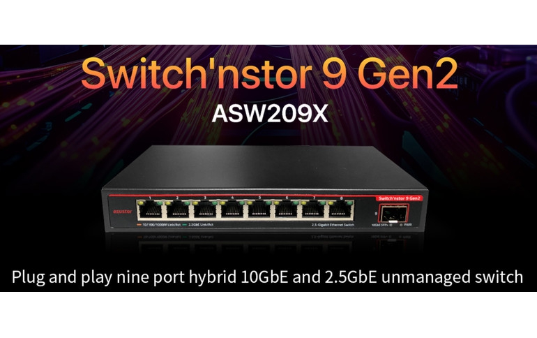 ASUSTOR Switch'nstor 9 Gen2 Released