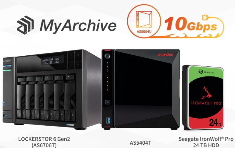 ASUSTOR adds Seagate IronWolf Pro 24 TB high-capacity NAS dedicated hard drive compatibility