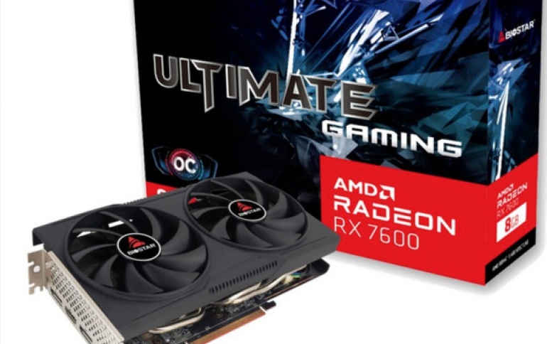 BIOSTAR UNVEILS THE RADEON RX 7600 OC GRAPHICS CARD