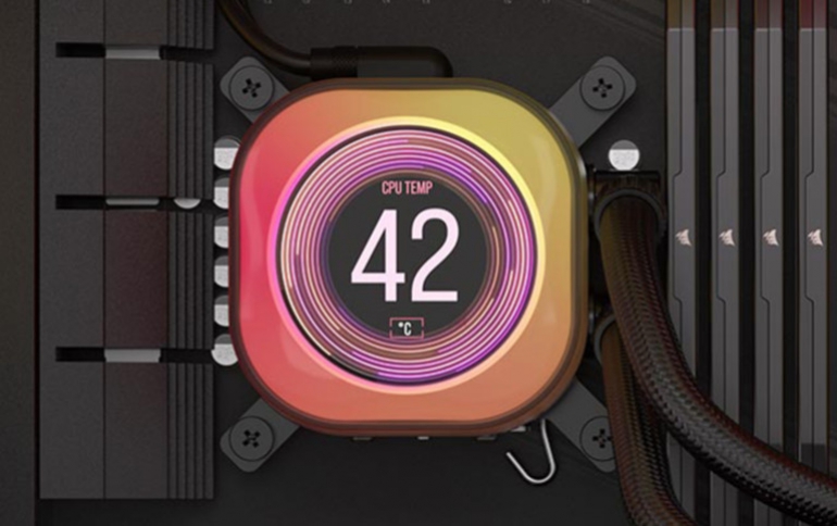 CORSAIR Announces iCUE LINK TITAN RX LCD Family of Liquid CPU Coolers