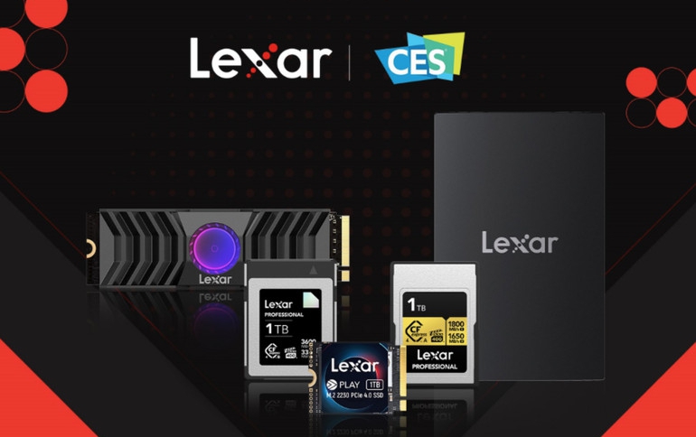Lexar to Showcase Professional Photo and Gaming Product Lineups at CES 2024