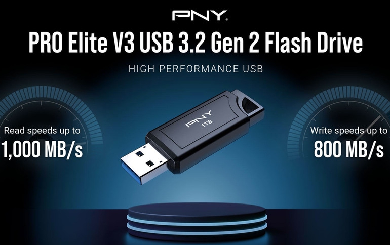 PNY Launches High Performance PRO Elite V3 USB 3.2 Gen 2 USB Flash Drives