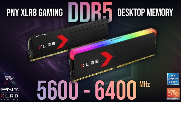PNY Unveils New XLR8 Gaming DDR5 Desktop Memory