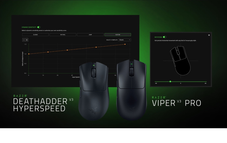 Revolutionizing Gameplay Precision: Razer Enhances Mice with Mouse Rotation and Dynamic Sensitivity