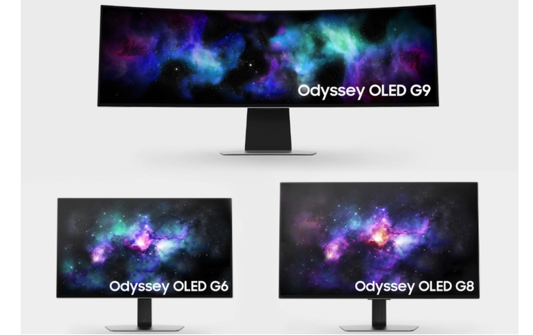 Samsung Electronics Expands Odyssey Gaming Monitor Lineup With New OLED Models at CES 2024