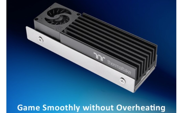 Thermaltake Launches Active-Cooling MS-1 M.2 2280 SSD Cooler and PSU Tester