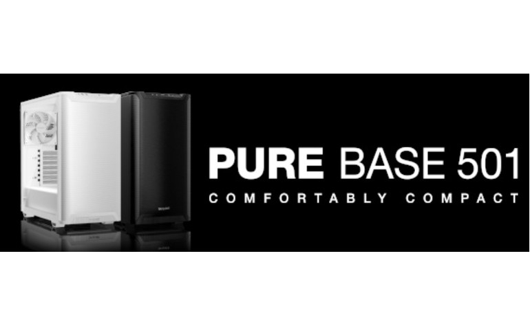 be quiet! Pure Base 501: Comfortably compact mainstream case series