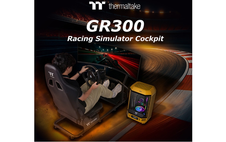 Begin the Racing Journey with the Thermaltake GR300 Racing Simulator Cockpit