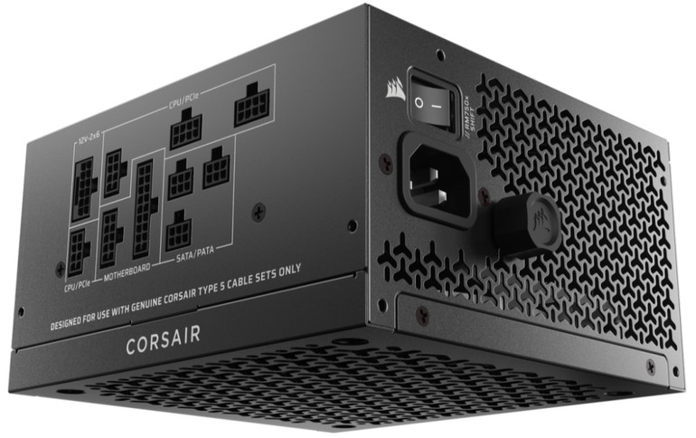 CORSAIR Launches Second-Generation RMx SHIFT PSUs with Updated Cables and 12V-2×6 GPU Support