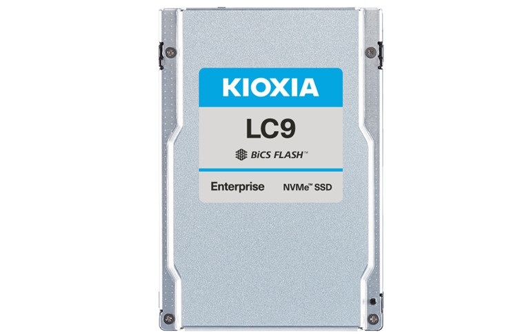 KIOXIA Announces High-Capacity KIOXIA LC9 Series 122.88 TB NVMe SSD for AI Applications