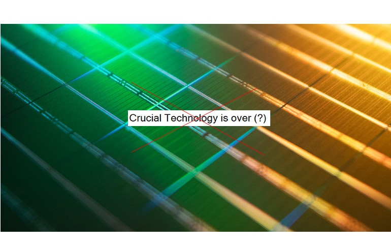 Micron Announces Exit from Crucial Consumer Business!!