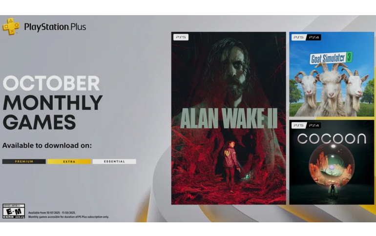 PlayStation Plus Monthly Games for October 2025
